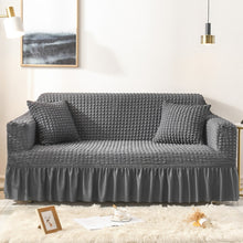 Load image into Gallery viewer, Living Room Stretch Full Coverage Skirt Style Sofa Cover, Size: Double M 145-185cm