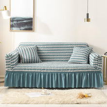 Load image into Gallery viewer, Living Room Stretch Full Coverage Skirt Style Sofa Cover, Size: Double M 145-185cm