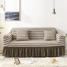 Load image into Gallery viewer, Living Room Stretch Full Coverage Skirt Style Sofa Cover, Size: Double M 145-185cm