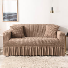 Load image into Gallery viewer, Living Room Stretch Full Coverage Skirt Style Sofa Cover, Size: Double M 145-185cm