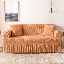 Load image into Gallery viewer, Living Room Stretch Full Coverage Skirt Style Sofa Cover, Size: Double M 145-185cm