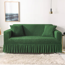 Load image into Gallery viewer, Living Room Stretch Full Coverage Skirt Style Sofa Cover, Size: Double M 145-185cm