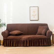 Load image into Gallery viewer, Living Room Stretch Full Coverage Skirt Style Sofa Cover, Size: Double M 145-185cm