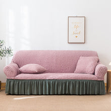 Load image into Gallery viewer, Living Room Stretch Full Coverage Skirt Style Sofa Cover, Size: Double M 145-185cm