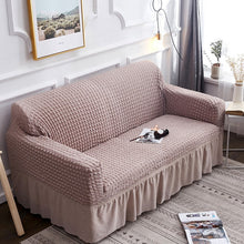 Load image into Gallery viewer, Living Room Stretch Full Coverage Skirt Style Sofa Cover, Size: Double M 145-185cm