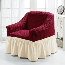 Load image into Gallery viewer, Four Seasons Universal Elastic Full Coverage Skirt Style Sofa Cover, Size: Single S 90-140cm