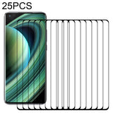 25 PCS 3D Curved Edge Full Screen Tempered Glass Film, For Xiaomi Mi 10 Ultra (25 PCS)