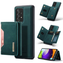 Load image into Gallery viewer, DG.MING M2 Series 3-Fold Multi Card Bag + Magnetic Back Cover Shockproof Case with Wallet &amp; Holder Function, For Samsung Galaxy A02s, For Samsung Galaxy A32 5G, For Samsung Galaxy A42 5G, For Samsung Galaxy A52 5G / 4G, For Samsung Galaxy A72 5G / 4G  ...