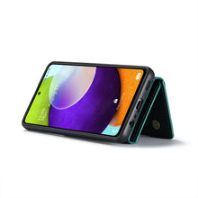 Load image into Gallery viewer, DG.MING M2 Series 3-Fold Multi Card Bag + Magnetic Back Cover Shockproof Case with Wallet &amp; Holder Function, For Samsung Galaxy A02s, For Samsung Galaxy A32 5G, For Samsung Galaxy A42 5G, For Samsung Galaxy A52 5G / 4G, For Samsung Galaxy A72 5G / 4G  ...