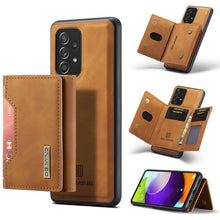 Load image into Gallery viewer, DG.MING M2 Series 3-Fold Multi Card Bag + Magnetic Back Cover Shockproof Case with Wallet &amp; Holder Function, For Samsung Galaxy A02s, For Samsung Galaxy A32 5G, For Samsung Galaxy A42 5G, For Samsung Galaxy A52 5G / 4G, For Samsung Galaxy A72 5G / 4G  ...