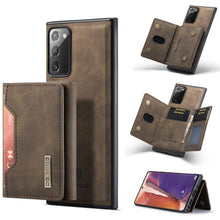 Load image into Gallery viewer, DG.MING M2 Series 3-Fold Multi Card Bag + Magnetic Back Cover Shockproof Case with Wallet &amp; Holder Function, For Samsung Galaxy A02s, For Samsung Galaxy A32 5G, For Samsung Galaxy A42 5G, For Samsung Galaxy A52 5G / 4G, For Samsung Galaxy A72 5G / 4G  ...