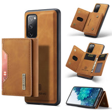 Load image into Gallery viewer, DG.MING M2 Series 3-Fold Multi Card Bag + Magnetic Back Cover Shockproof Case with Wallet &amp; Holder Function, For Samsung Galaxy A02s, For Samsung Galaxy A32 5G, For Samsung Galaxy A42 5G, For Samsung Galaxy A52 5G / 4G, For Samsung Galaxy A72 5G / 4G  ...