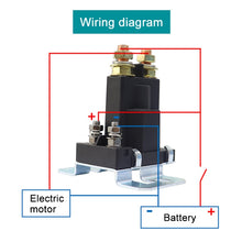 Load image into Gallery viewer, 500A Motor Preheating Isolator Switching Power Supply Start Relay, 12V Start Type, 12V Long Time Type, 24V Start Type, 24V Long Time Type