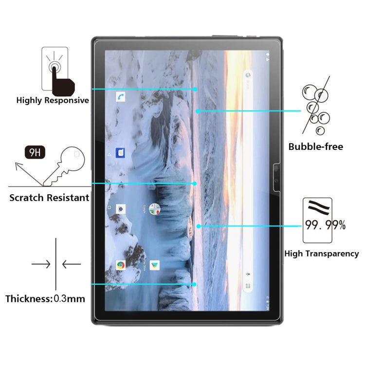 10 PCS 0.26mm 9H 2.5D Tempered Glass Film, For Oukitel OKT1 (10 PCS), For Oukitel Bison 2021 F150 (10 PCS), For Oukitel WP13 / WP13 5G (10 PCS), For Oukitel WP15 (10 PCS), For Cubot KingKong 7 (10 PCS)