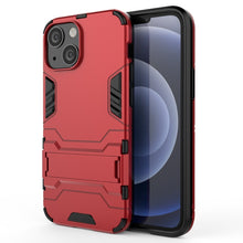 Load image into Gallery viewer, PC + TPU Shockproof Protective Case with Invisible Holder, For iPhone 13 Pro Max, For iPhone 13 mini, For iPhone 13 Pro, For iPhone 13