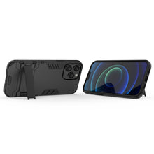Load image into Gallery viewer, PC + TPU Shockproof Protective Case with Invisible Holder, For iPhone 13 Pro Max, For iPhone 13 mini, For iPhone 13 Pro, For iPhone 13