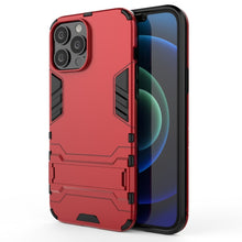 Load image into Gallery viewer, PC + TPU Shockproof Protective Case with Invisible Holder, For iPhone 13 Pro Max, For iPhone 13 mini, For iPhone 13 Pro, For iPhone 13