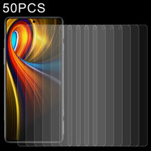 Load image into Gallery viewer, 50 PCS 0.26mm 9H 2.5D Tempered Glass Film, For Samsung Galaxy M21 2021/M21s/M21 (50 PCS), For Xiaomi Poco X3 GT (50 PCS), For Xiaomi Poco F3 GT (50 PCS), For Xiaomi Redmi Note 10T 5G (50 PCS)