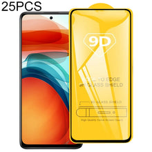 Load image into Gallery viewer, 25 PCS 9D Full Glue Full Screen Tempered Glass Film, For Xiaomi Poco X3 GT / Poco X3 Pro (25 PCS), For Xiaomi Poco F3 GT (25 PCS)