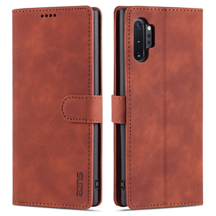 AZNS Skin Feel Calf Texture Horizontal Flip Leather Case with Card Slots & Holder & Wallet, For Samsung Galaxy M62 / F62, For Samsung Galaxy Note10+, For Samsung Galaxy Note20, For Samsung Galaxy Note20 Ultra, For Samsung Galaxy S21 5G                 ...
