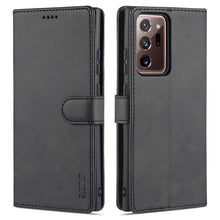 Load image into Gallery viewer, AZNS Skin Feel Calf Texture Horizontal Flip Leather Case with Card Slots &amp; Holder &amp; Wallet, For Samsung Galaxy M62 / F62, For Samsung Galaxy Note10+, For Samsung Galaxy Note20, For Samsung Galaxy Note20 Ultra, For Samsung Galaxy S21 5G                 ...
