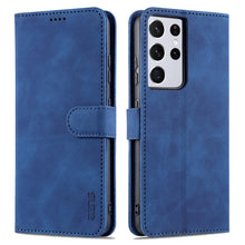 Load image into Gallery viewer, AZNS Skin Feel Calf Texture Horizontal Flip Leather Case with Card Slots &amp; Holder &amp; Wallet, For Samsung Galaxy M62 / F62, For Samsung Galaxy Note10+, For Samsung Galaxy Note20, For Samsung Galaxy Note20 Ultra, For Samsung Galaxy S21 5G                 ...