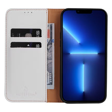 Load image into Gallery viewer, Fierre Shann PU Leather Texture Horizontal Flip Leather Case with Holder &amp; Card Slots &amp; Wallet, For iPhone 13 Pro Max, For iPhone 13 mini, For iPhone 13, For iPhone 13 Pro