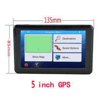 Load image into Gallery viewer, Q5 Car 5 inch HD TFT Touch Screen GPS Navigator Support TF Card / MP3 / FM Transmitter, Europe Map, Australia Map, North America Map, Southeast Asia Map, Middle East Map, South America Map, Africa Map