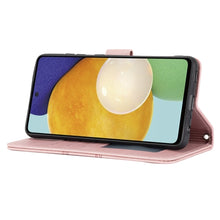 Load image into Gallery viewer, Embossed Striped Magnetic Buckle PU + TPU Horizontal Flip Leather Case with Holder &amp; Card Slot &amp; Wallet &amp; Photo Frame &amp; Sling, For Samsung Galaxy S20 FE 5G, For Samsung Galaxy S21 5G, For Samsung Galaxy S21+ 5G, For Samsung Galaxy S21 Ultra 5G         ...