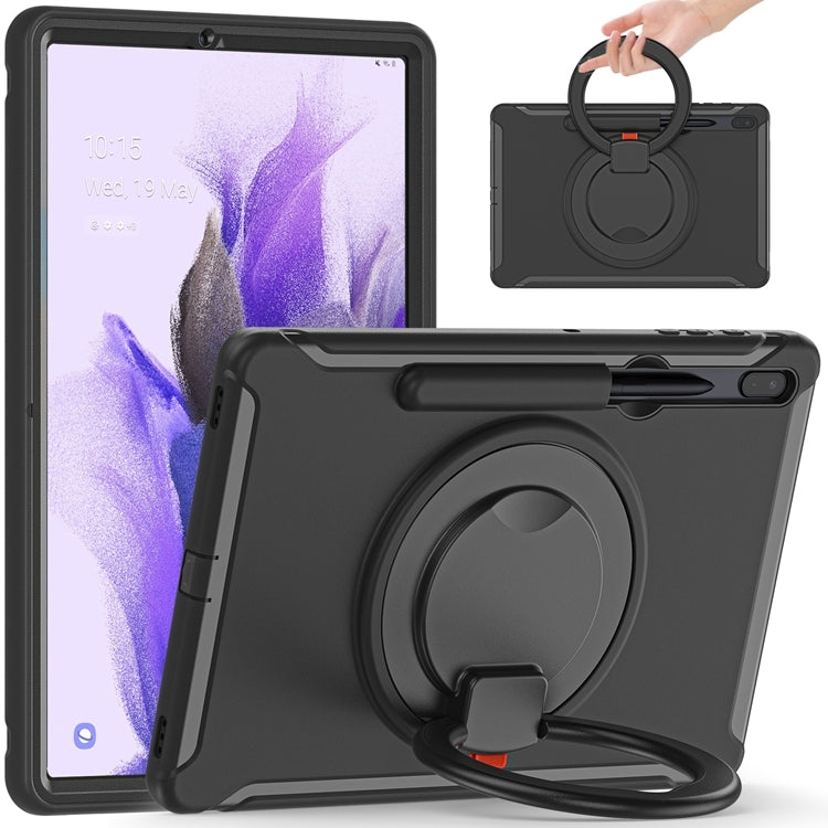 Shockproof TPU + PC Protective Case with 360 Degree Rotation Foldable Handle Grip Holder & Pen Slot, For Samsung Galaxy Tab S8+ / Tab S8 Plus /  Tab S7 FE / Tab S7+/S7 FE 12.4 inch T970, For Samsung Galaxy Tab S8 / Galaxy Tab S7 870