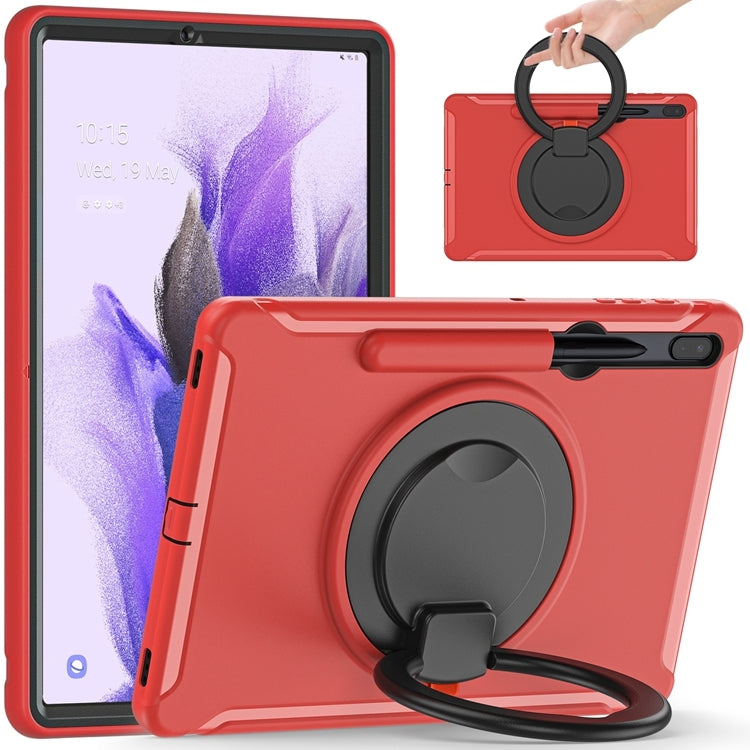Shockproof TPU + PC Protective Case with 360 Degree Rotation Foldable Handle Grip Holder & Pen Slot, For Samsung Galaxy Tab S8+ / Tab S8 Plus /  Tab S7 FE / Tab S7+/S7 FE 12.4 inch T970, For Samsung Galaxy Tab S8 / Galaxy Tab S7 870