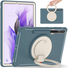 Load image into Gallery viewer, Shockproof TPU + PC Protective Case with 360 Degree Rotation Foldable Handle Grip Holder &amp; Pen Slot, For Samsung Galaxy Tab S8+ / Tab S8 Plus /  Tab S7 FE / Tab S7+/S7 FE 12.4 inch T970, For Samsung Galaxy Tab S8 / Galaxy Tab S7 870