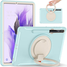 Load image into Gallery viewer, Shockproof TPU + PC Protective Case with 360 Degree Rotation Foldable Handle Grip Holder &amp; Pen Slot, For Samsung Galaxy Tab S8+ / Tab S8 Plus /  Tab S7 FE / Tab S7+/S7 FE 12.4 inch T970, For Samsung Galaxy Tab S8 / Galaxy Tab S7 870