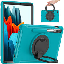 Load image into Gallery viewer, Shockproof TPU + PC Protective Case with 360 Degree Rotation Foldable Handle Grip Holder &amp; Pen Slot, For Samsung Galaxy Tab S8+ / Tab S8 Plus /  Tab S7 FE / Tab S7+/S7 FE 12.4 inch T970, For Samsung Galaxy Tab S8 / Galaxy Tab S7 870