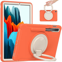 Load image into Gallery viewer, Shockproof TPU + PC Protective Case with 360 Degree Rotation Foldable Handle Grip Holder &amp; Pen Slot, For Samsung Galaxy Tab S8+ / Tab S8 Plus /  Tab S7 FE / Tab S7+/S7 FE 12.4 inch T970, For Samsung Galaxy Tab S8 / Galaxy Tab S7 870