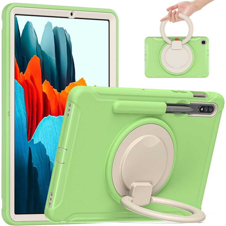 Shockproof TPU + PC Protective Case with 360 Degree Rotation Foldable Handle Grip Holder & Pen Slot, For Samsung Galaxy Tab S8+ / Tab S8 Plus /  Tab S7 FE / Tab S7+/S7 FE 12.4 inch T970, For Samsung Galaxy Tab S8 / Galaxy Tab S7 870