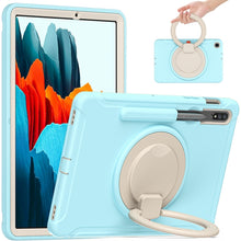 Load image into Gallery viewer, Shockproof TPU + PC Protective Case with 360 Degree Rotation Foldable Handle Grip Holder &amp; Pen Slot, For Samsung Galaxy Tab S8+ / Tab S8 Plus /  Tab S7 FE / Tab S7+/S7 FE 12.4 inch T970, For Samsung Galaxy Tab S8 / Galaxy Tab S7 870