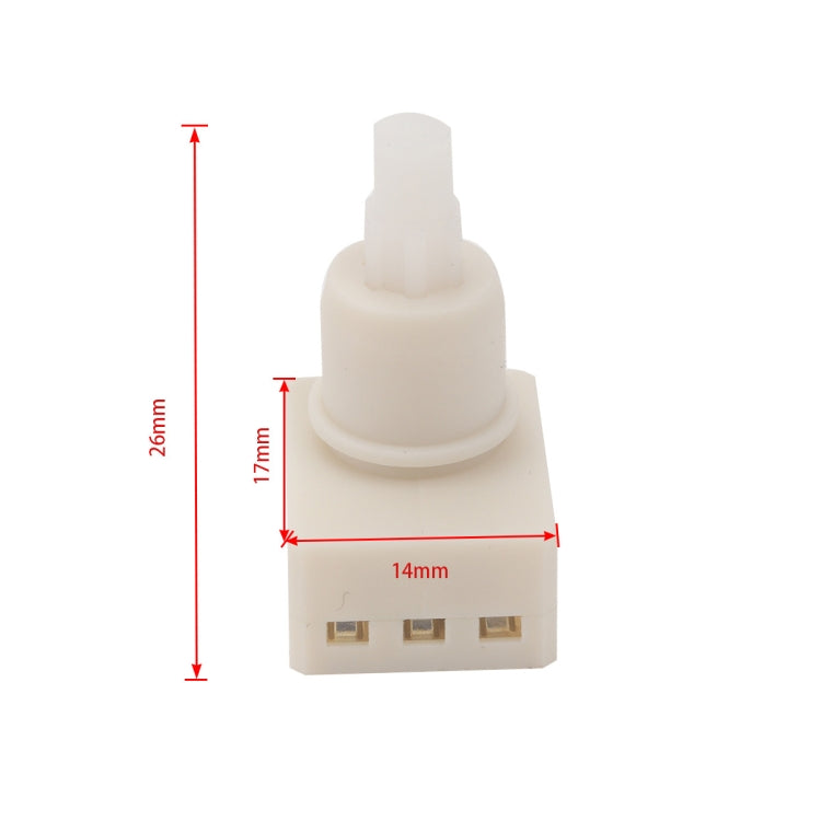 A5742 1 Pair Car Interior Ceiling Lights Switch 34404-SDA-A21 for Honda, White, Grey