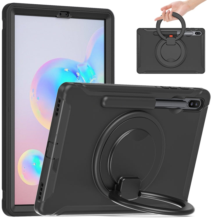 Shockproof TPU + PC Protective Case with 360 Degree Rotation Foldable Handle Grip Holder & Pen Slot, For Samsung Galaxy Tab S6 T860, For Samsung Galaxy Tab A 8.4 T307 2020, For Samsung Galaxy Tab A 10.1 T515/T510 2019                                   ...
