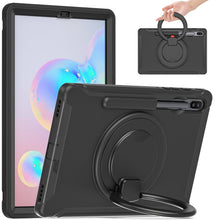 Load image into Gallery viewer, Shockproof TPU + PC Protective Case with 360 Degree Rotation Foldable Handle Grip Holder &amp; Pen Slot, For Samsung Galaxy Tab S6 T860, For Samsung Galaxy Tab A 8.4 T307 2020, For Samsung Galaxy Tab A 10.1 T515/T510 2019                                   ...