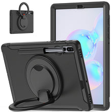 Load image into Gallery viewer, Shockproof TPU + PC Protective Case with 360 Degree Rotation Foldable Handle Grip Holder &amp; Pen Slot, For Samsung Galaxy Tab S6 T860, For Samsung Galaxy Tab A 8.4 T307 2020, For Samsung Galaxy Tab A 10.1 T515/T510 2019                                   ...