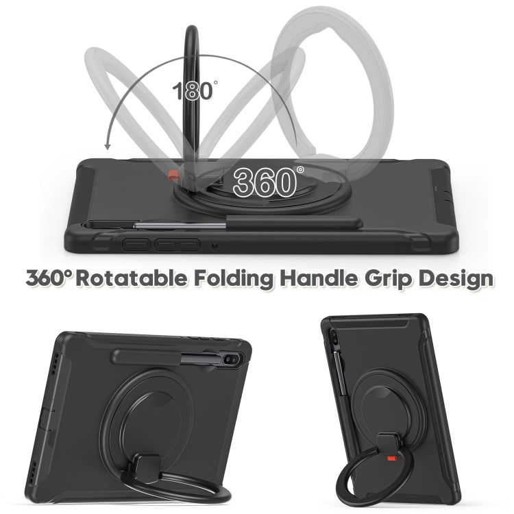 Shockproof TPU + PC Protective Case with 360 Degree Rotation Foldable Handle Grip Holder & Pen Slot, For Samsung Galaxy Tab S6 T860, For Samsung Galaxy Tab A 8.4 T307 2020, For Samsung Galaxy Tab A 10.1 T515/T510 2019                                   ...
