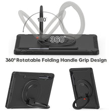Load image into Gallery viewer, Shockproof TPU + PC Protective Case with 360 Degree Rotation Foldable Handle Grip Holder &amp; Pen Slot, For Samsung Galaxy Tab S6 T860, For Samsung Galaxy Tab A 8.4 T307 2020, For Samsung Galaxy Tab A 10.1 T515/T510 2019                                   ...