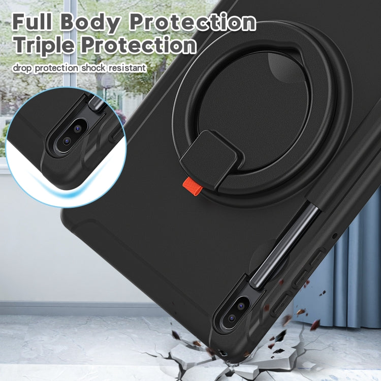 Shockproof TPU + PC Protective Case with 360 Degree Rotation Foldable Handle Grip Holder & Pen Slot, For Samsung Galaxy Tab S6 T860, For Samsung Galaxy Tab A 8.4 T307 2020, For Samsung Galaxy Tab A 10.1 T515/T510 2019                                   ...