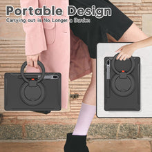 Load image into Gallery viewer, Shockproof TPU + PC Protective Case with 360 Degree Rotation Foldable Handle Grip Holder &amp; Pen Slot, For Samsung Galaxy Tab S6 T860, For Samsung Galaxy Tab A 8.4 T307 2020, For Samsung Galaxy Tab A 10.1 T515/T510 2019                                   ...