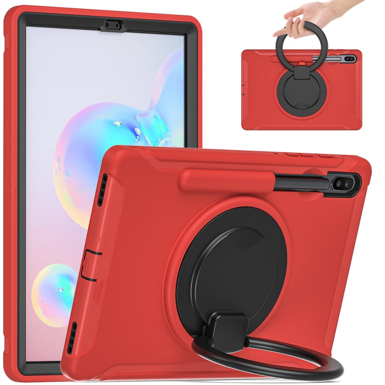 Shockproof TPU + PC Protective Case with 360 Degree Rotation Foldable Handle Grip Holder & Pen Slot, For Samsung Galaxy Tab S6 T860, For Samsung Galaxy Tab A 8.4 T307 2020, For Samsung Galaxy Tab A 10.1 T515/T510 2019                                   ...