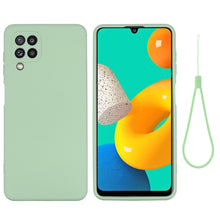Load image into Gallery viewer, Solid Color Liquid Silicone Dropproof Full Coverage Protective Case, For Samsung Galaxy M32 4G Indian Version
