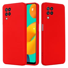 Load image into Gallery viewer, Solid Color Liquid Silicone Dropproof Full Coverage Protective Case, For Samsung Galaxy M32 4G Indian Version