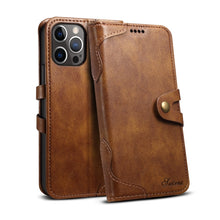 Load image into Gallery viewer, Calf Texture Buckle Horizontal Flip Leather Case with Holder &amp; Card Slots &amp; Wallet, For iPhone 13 mini, For iPhone 13, For iPhone 13 Pro, For iPhone 13 Pro Max