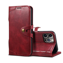 Load image into Gallery viewer, Calf Texture Buckle Horizontal Flip Leather Case with Holder &amp; Card Slots &amp; Wallet, For iPhone 13 mini, For iPhone 13, For iPhone 13 Pro, For iPhone 13 Pro Max